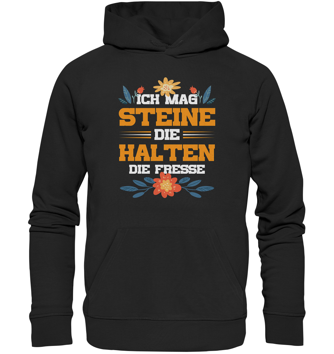 Ich mag Steine - Premium Unisex Hoodie