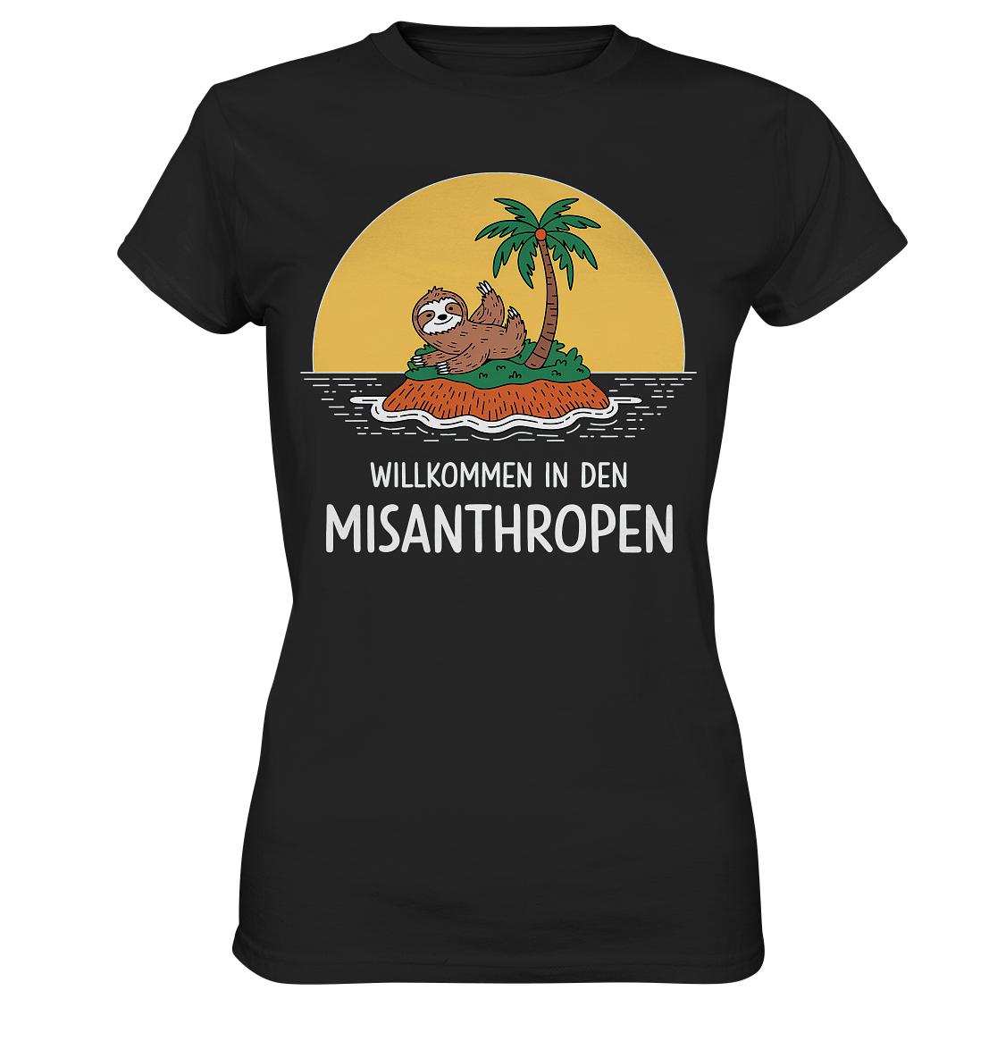 Willkommen in den Misanthropen - Ladies Premium Shirt