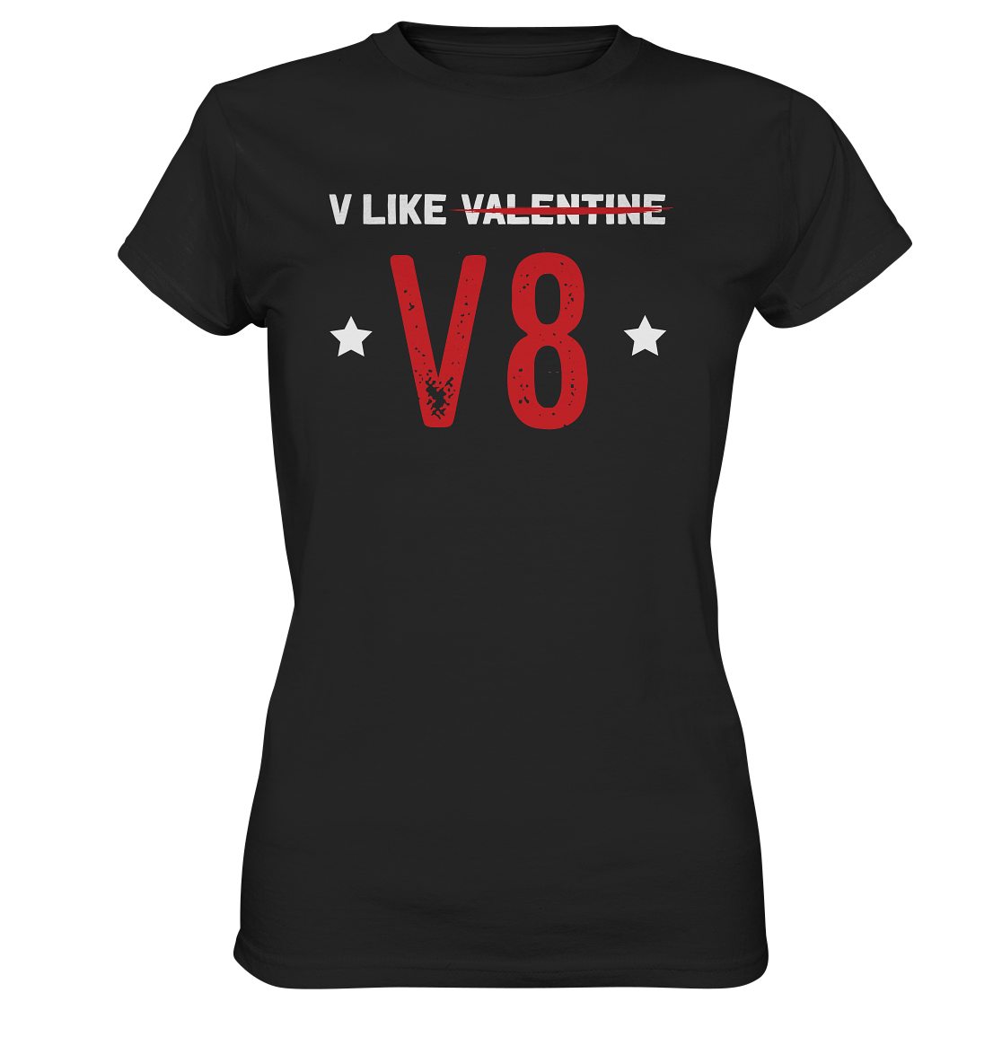 V like V8 - Ladies Premium Shirt