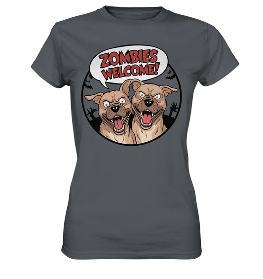 Zombies welcome! - Ladies Premium Shirt