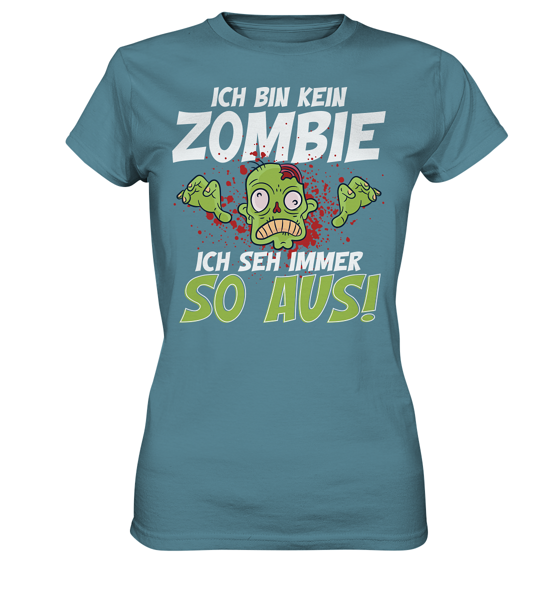 Ich bin kein Zombie - Ladies Premium Shirt