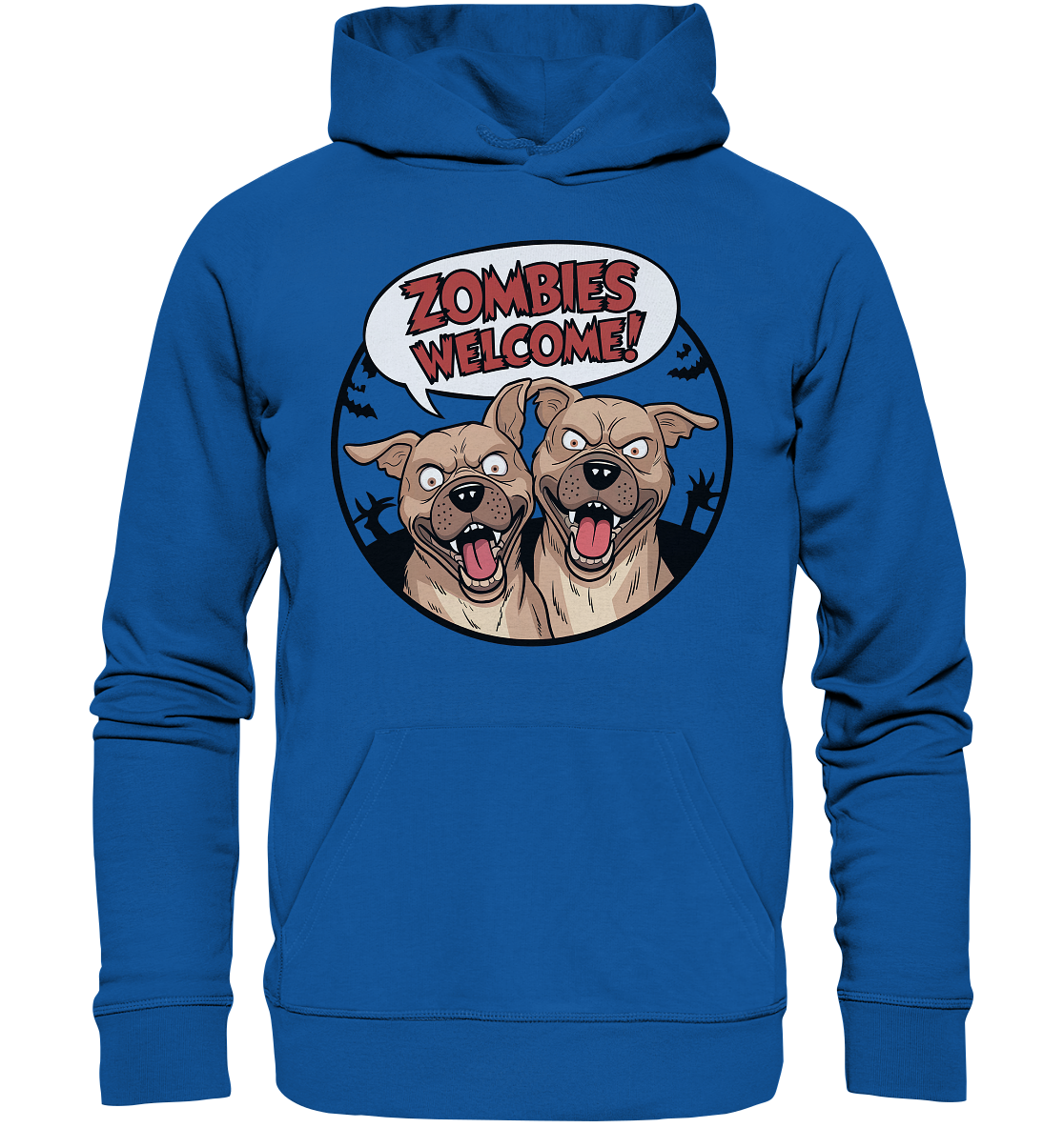 Zombies welcome! - Organic Basic Hoodie
