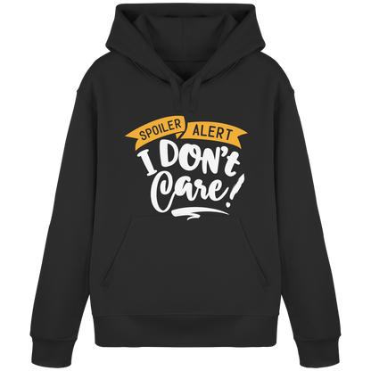 I Don't Care - Organic Basic Hoodie