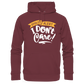 I Don't Care - Organic Basic Hoodie