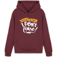I Don't Care - Organic Basic Hoodie