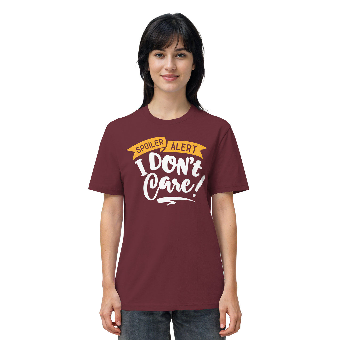 I Don't Care - Organic Shirt