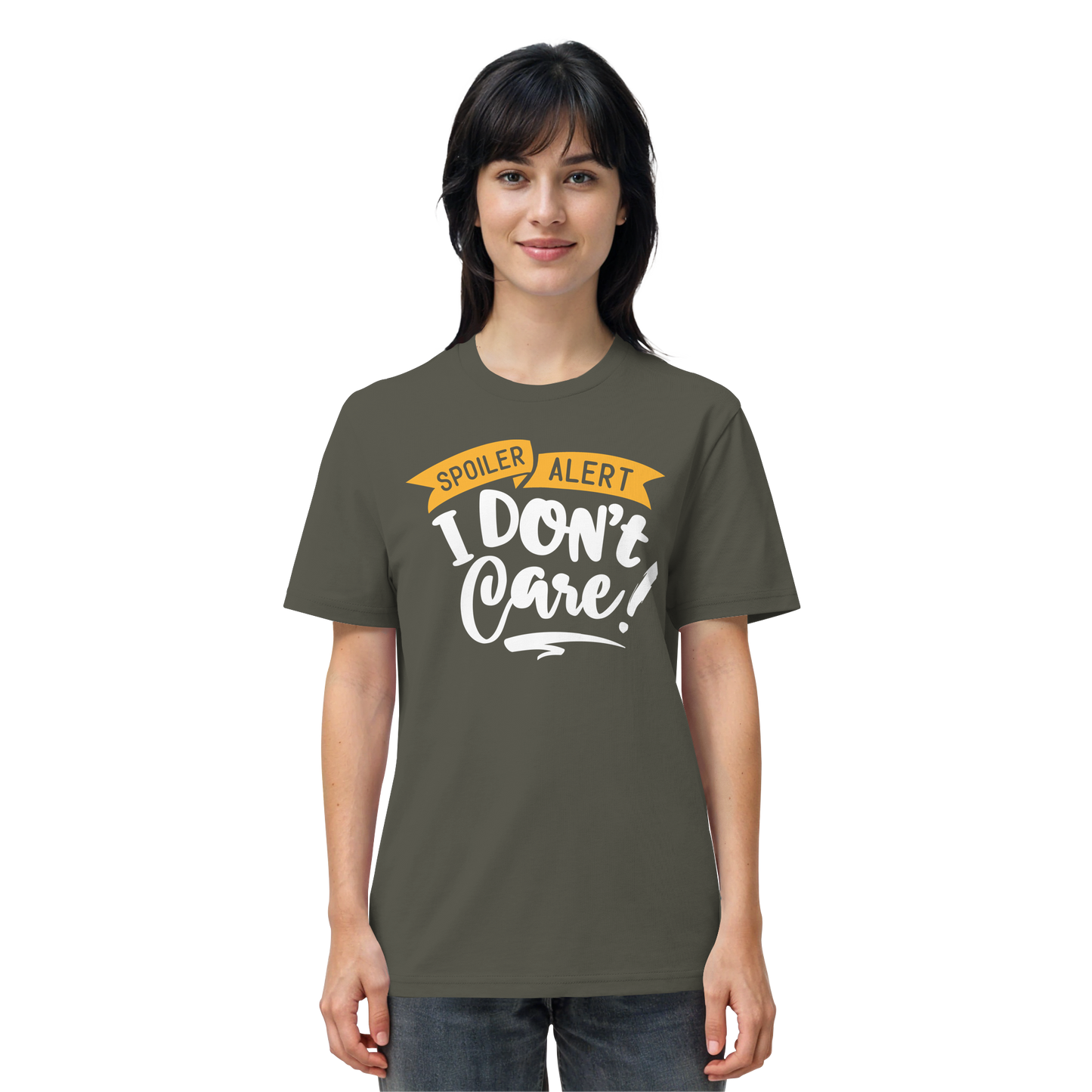 I Don't Care - Organic Shirt