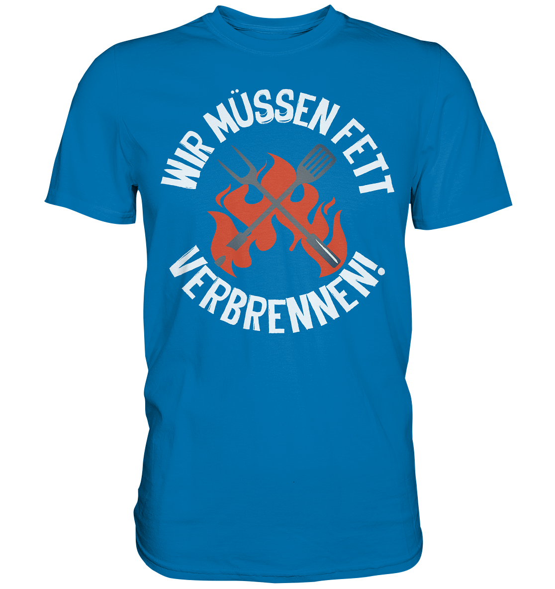 Fett verbrennen - Premium Shirt