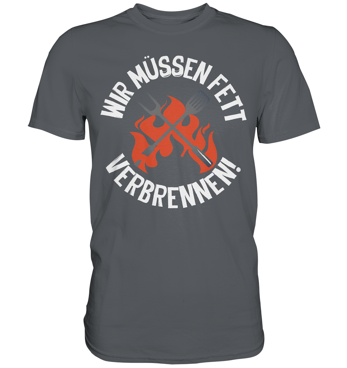 Fett verbrennen - Premium Shirt