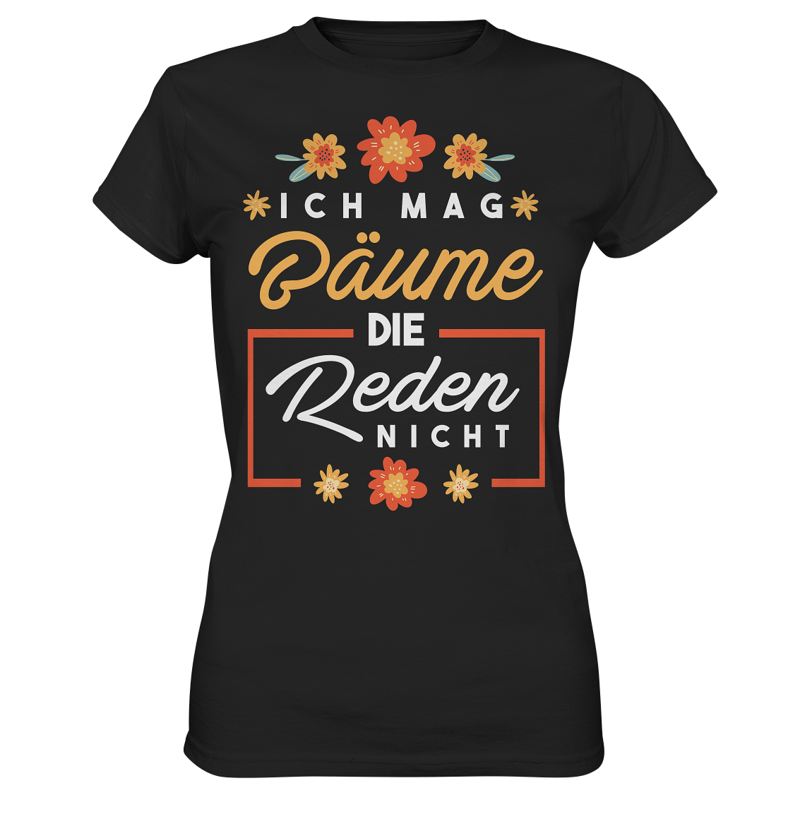 Ich mag Bäume - Ladies Premium Shirt