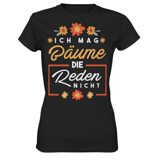 Ich mag Bäume - Ladies Premium Shirt