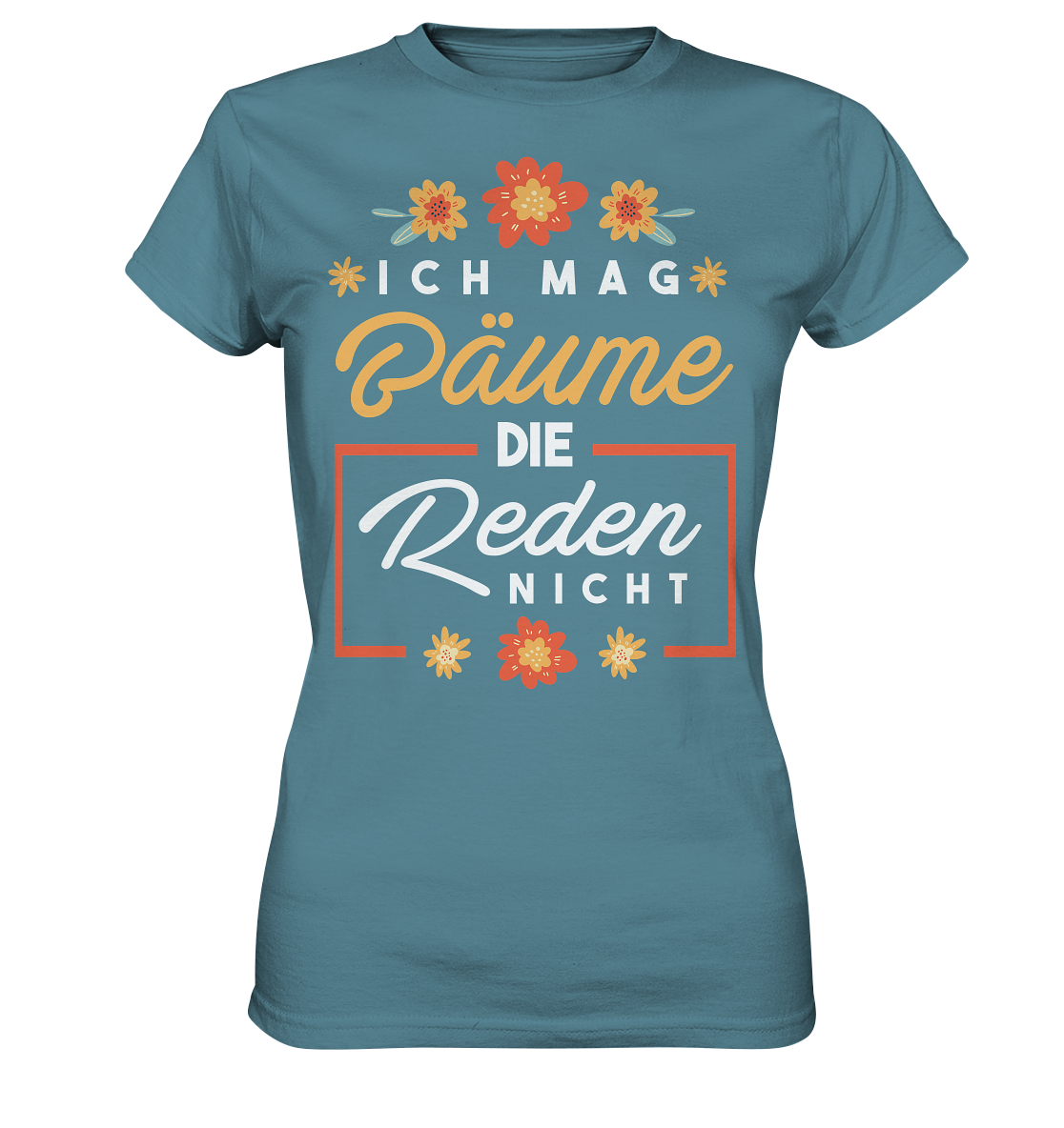 Ich mag Bäume - Ladies Premium Shirt