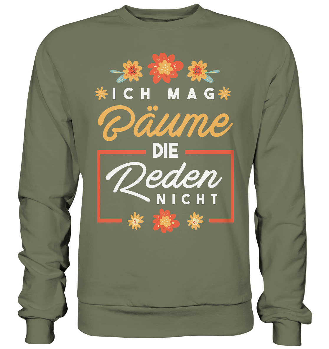 Ich mag Bäume - Premium Sweatshirt