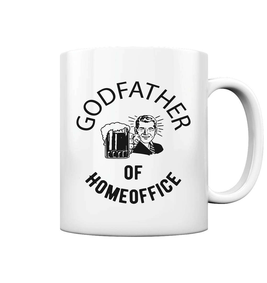Godfather of Homeoffice - Tasse glossy